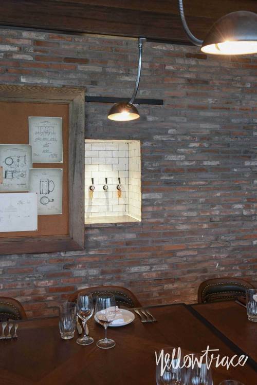 {Lunch-time inspiration! Charlie & Rose, a Hong Kong-based design firm, designed this restaurant