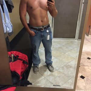 sexy guys with iphone mirror shoot