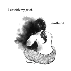 XXX comfydarkme:I sit with my grief. I mother photo