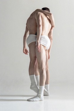 Fioui:brin Schoellkop And Nicolas Allard In “Man Is A Rope” By Gerardo Vizmanos