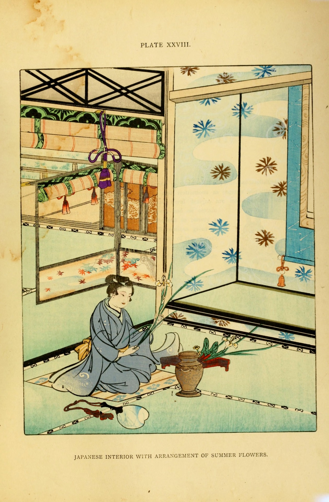 wapiti3:  The floral art of Japan : being a second and revised edition of the flowers