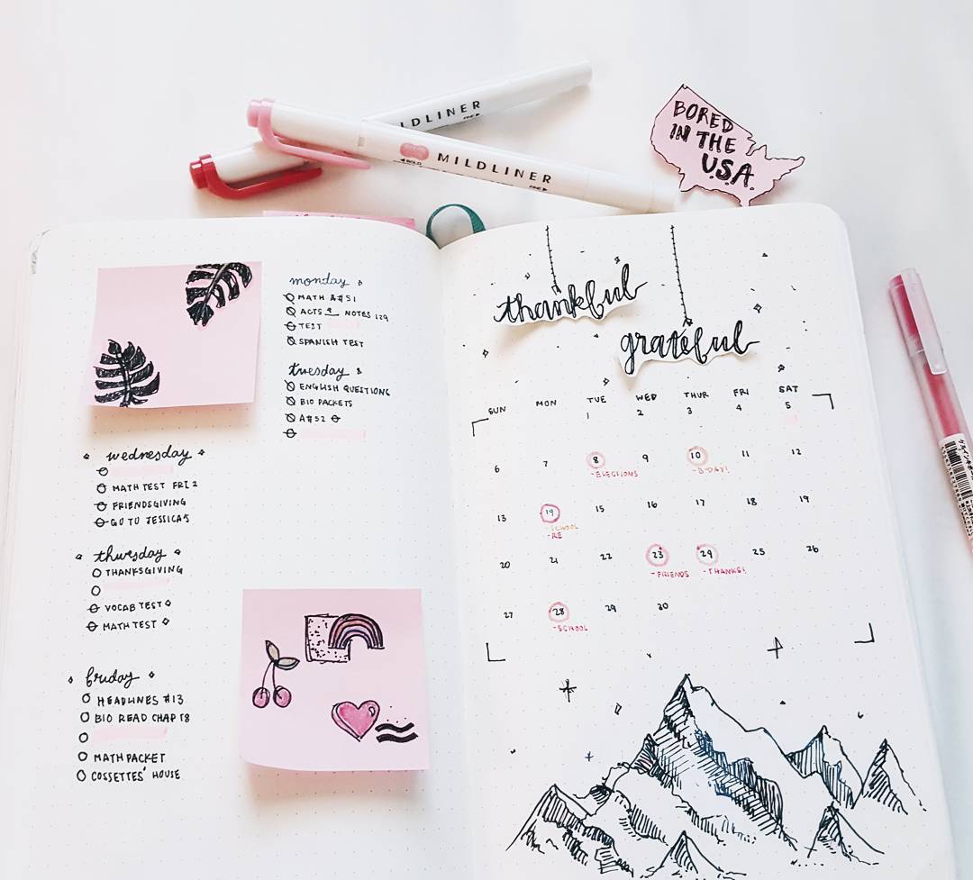 BuJo Show and Tell With @mightierthan - Bullet Journal