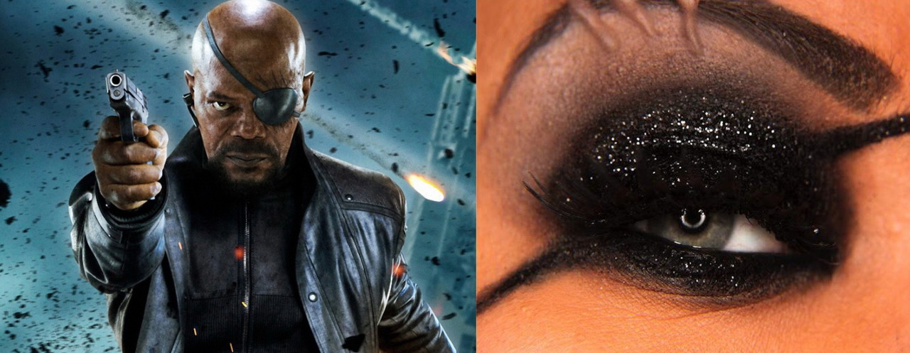 to-write-is-might:  lexistark1:  AVENGERS MAKE-UP  This… This is so beautiful…