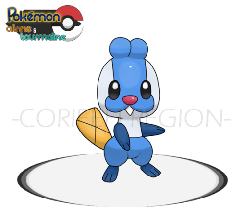 fantasticfakemon:Lucas-Costa’s Water starter.Beavor —> Beavert —> SwimberWater, Water / Steel,