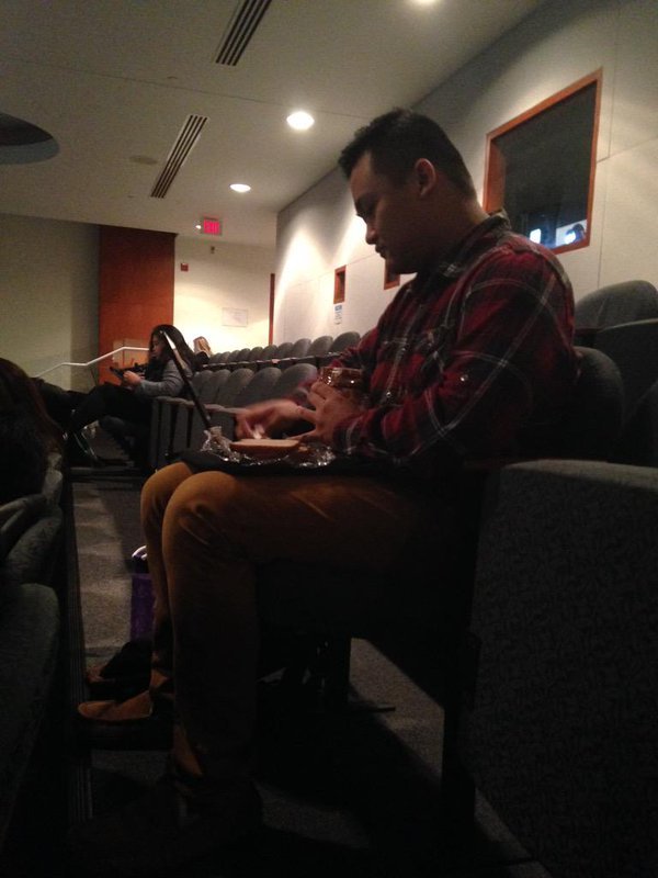 When the professor thinks you're taking notes but you're really making a Nutella