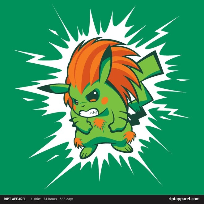 gamefreaksnz:  Blankachu by Brinkerhoff USD $10 for 24 hours only