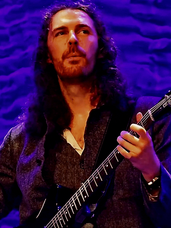 Hozier Performing At Forest Hill In New York.