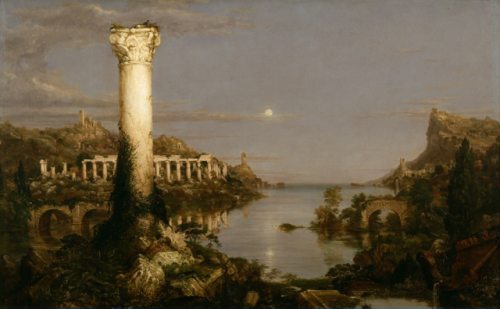 life-imitates-art-far-more: Thomas Cole (1801-1848) The Course of Empire: “The Savage State&rd