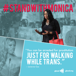 glaad:  Monica Jones, a transgender woman