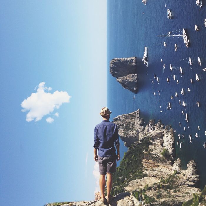 awesome-picz:  Artist Creates Surreal Worlds Using Only His Iphone.