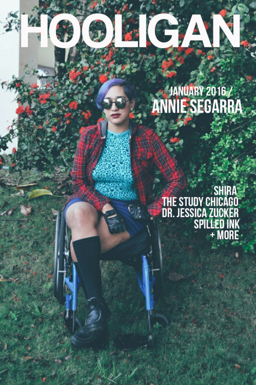 hooliganmagazine:We are incredibly excited to announce our January cover artist Annie Segarra, a blo