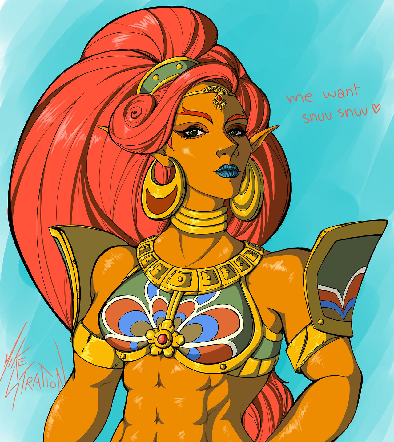 mikestration:  I like big buff orange women Don’t judge me  death by snu snu please~