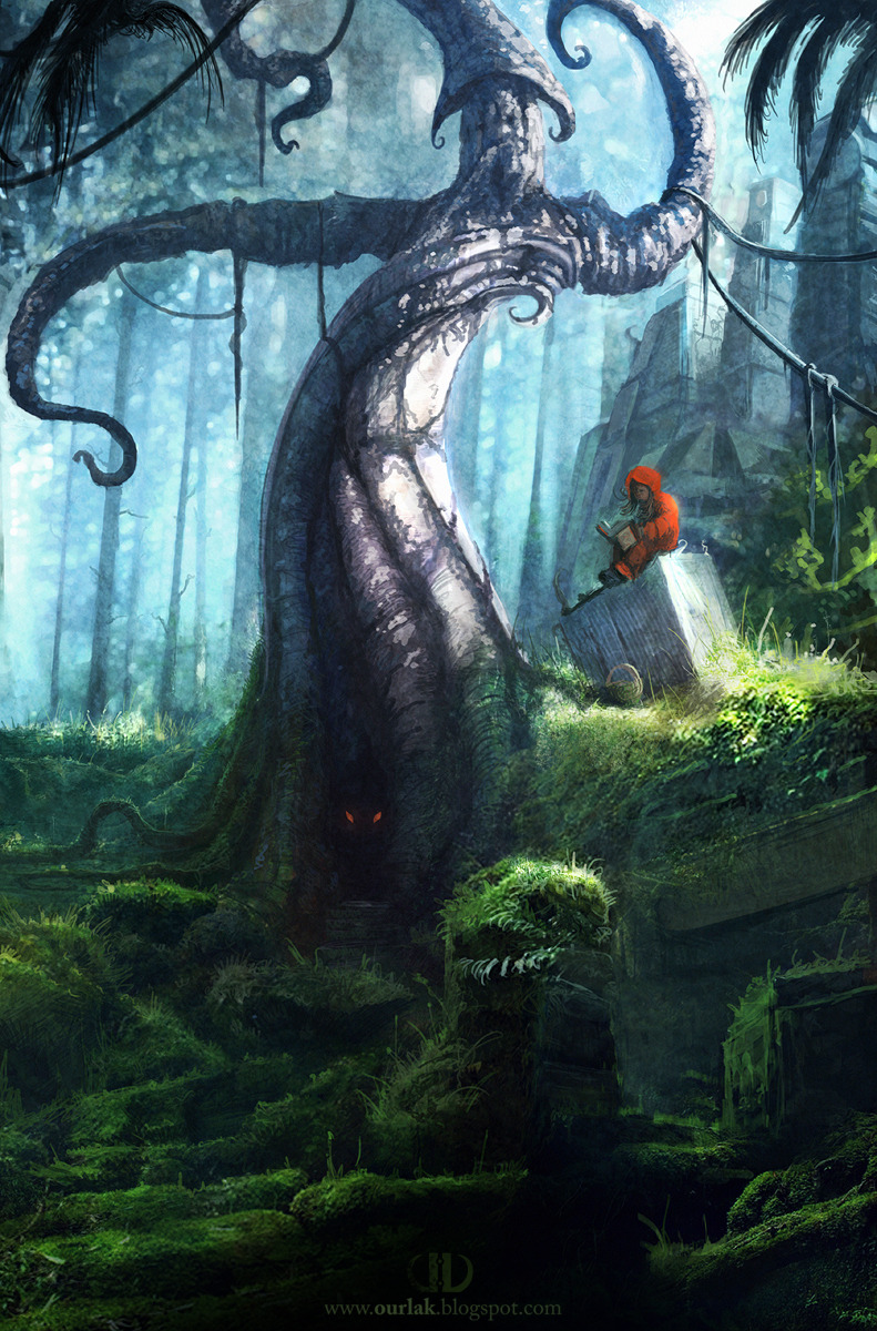 lohrien:  Little Red Riding Hood by ourlak