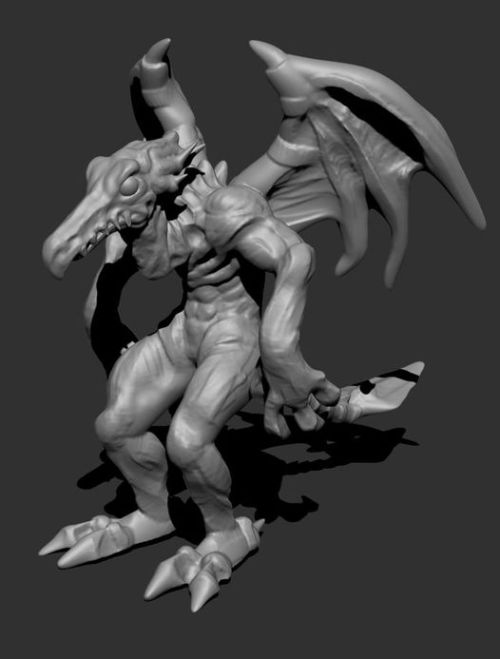 Haven&rsquo;t used Zbrush in a while, decided to change that with some rough Metroid sculpts thi