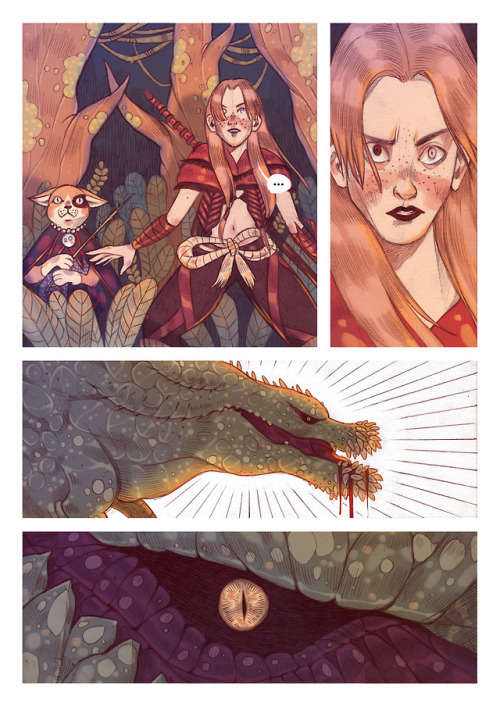 First Ten Pages Of A Monster Hunter World Fan Comic I Made About A Year Ago, When The Announcement Of