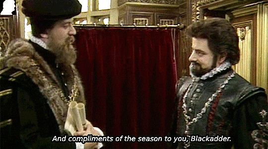 oscarwetnwilde:Blackadder’s Christmas Carol, 1988.                   A very merry Christmas to all!