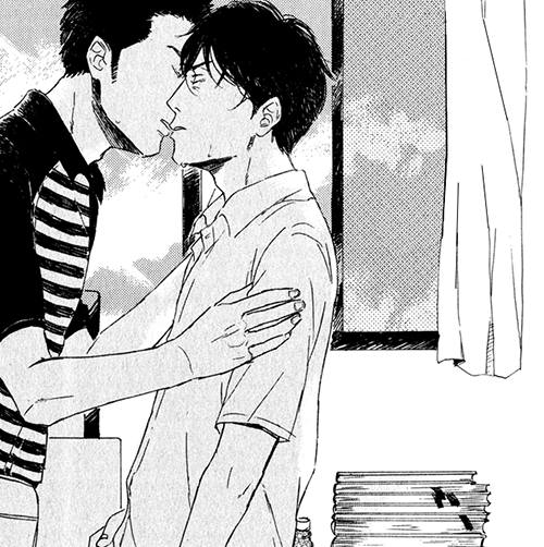 Edi's reading yaoi