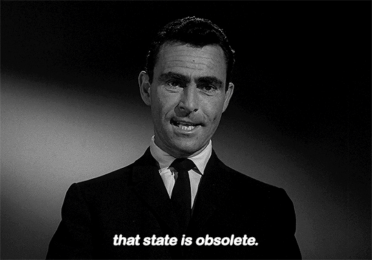 myellenficent:  The Twilight Zone: The Obsolete Man   (1961) dir.   Elliot Silverstein