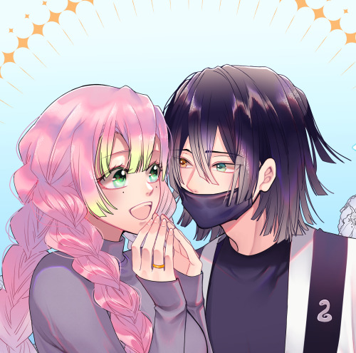 New OTP <3 Obanai x MitsuriI’m glad they are canon ;:3 ehehe