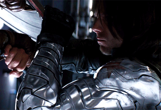 brolinjosh: Bucky’s arm + close up;