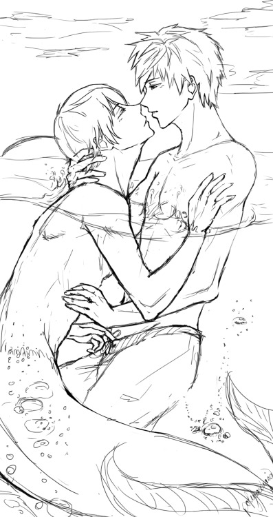 polysaccharid:  No Mer!MakoHaru in a while so… ( ᐛ )و