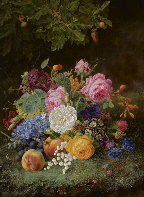 romanovcolors:  Painted Flowers :3  