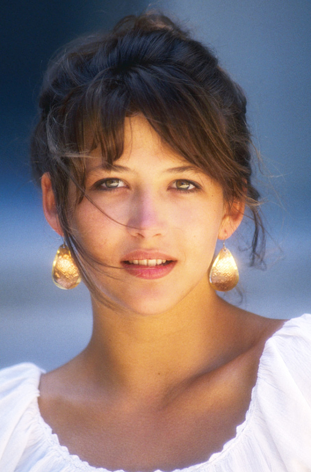 Sophie Marceau photographed by Fabian Cevallos, 1989.