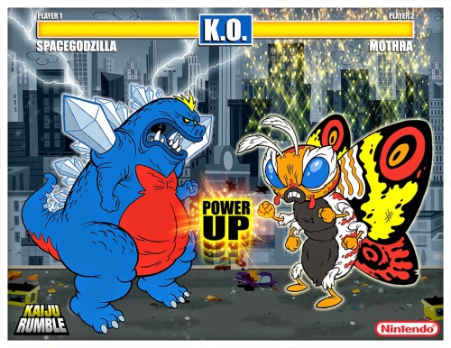 xombiedirge:  Kaiju Rumble by Phil Postma / Blog / Store adult photos