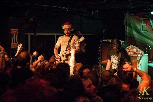 Every Time I Die - 10th Annual X-mas show 3.0 at the Waiting Room in Buffalo, NY on 12.20.14 All ima