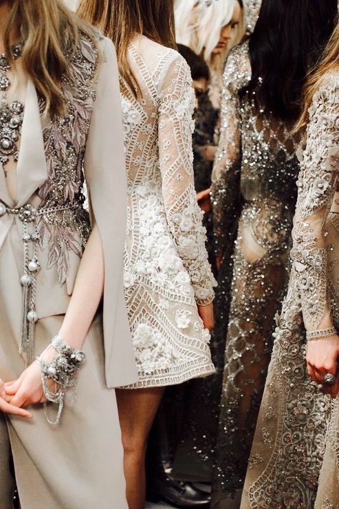 notordinaryfashion: Elie Saab Haute Couture - Backstage