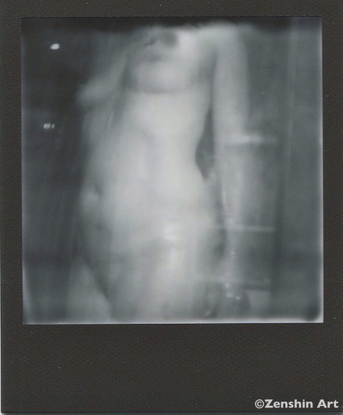 zenshinart:  AnalogErotica52- Week 50 Shot with Polaroid SX-70 with Impossible Project 2.0 B&W B