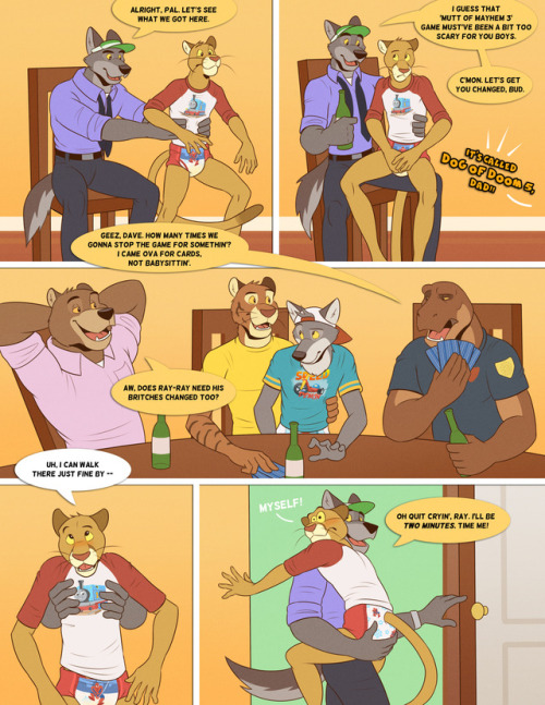 orangestwolf: Boy’s Night In, pg.16