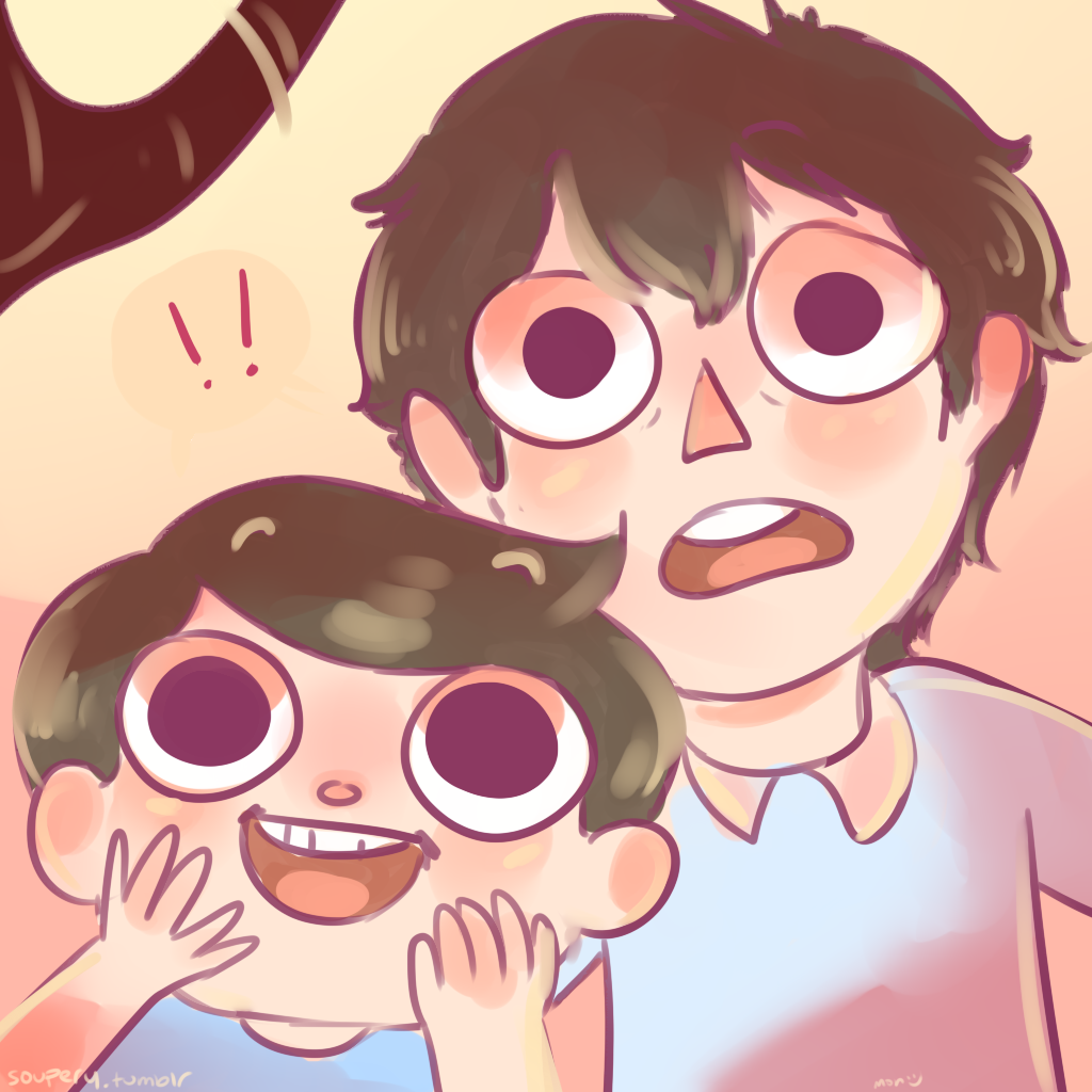 soupery:  [insert giant hugging scene] i like thinking that it was really more than