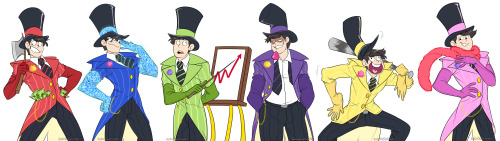 bechnokid: Inspired by a post from @nutastic and @karlcat, I wanted to go all out and draw the brothers in the Once-ler’s suit with their own touches! This was really fun and I’m sure a few folks know that I was once in the Once-ler fandom at one