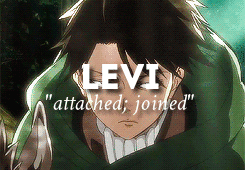 uchiha-slayer:  Attack on Titan + Behind the name 1 