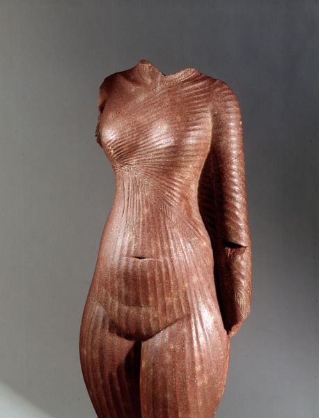 grandegyptianmuseum:   Sculpture of Nefertiti,  Amarna period.  Quartzite, Height: