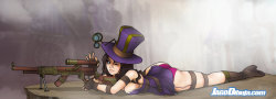 Caitlyn Lol by JagoDibuja 