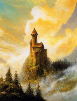 moonzerotwo:  Castle in the Clouds - Bob Eggleton