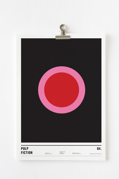 escapekit:  Circle FilmsMinimalist posters have been done to death but designer Nick Barclay has a refreshing take. He has created iconic minimalist movie posters using only circles to capture the film. He condenses down each film into either one circle