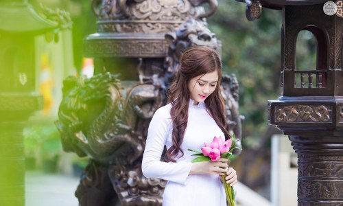  Vietnamese long dress (Ao dai) bởi Beauty Collection Qua Flickr: Photo backup https://flic.kr/s/aHs