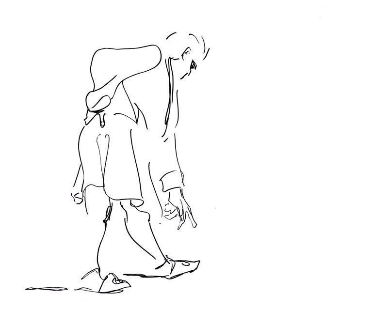 carnetvore:    Gesture drawing #2 - 1mn to 5mn DrawingsSome friends taking really