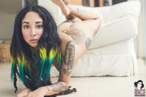 sglovexxx:  Galaxy Suicide - Steamy https://suicidegirls.com/girls/galaxy/album/1371530/steamy/
