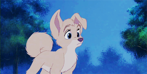 dvsney-blog:Obscure Disney Characters Week →  Angel (Lady and the Tramp 2)