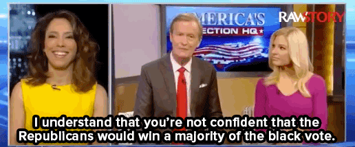 jadorexjaii:  nefertiti–edgeskinky:  11-11-1992:  i-lanoire:  11-11-1992:  micdotcom:  On the Monday edition of Fox and Friends, Fox News kicked off Black History Month with Crystal Wright mocking blacks as “slavish” to the Democratic Party and