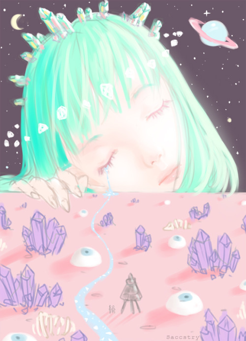 saccstry:  Crystal dream planet  