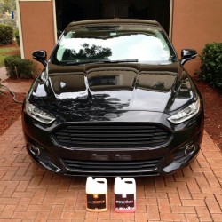 chemicalguys:  Mr. Pink Foam Treatment and Hybrid V7 Detail Spray before a long road trip. The reflection is insane! Thanks @3.7dom for sharing your shine