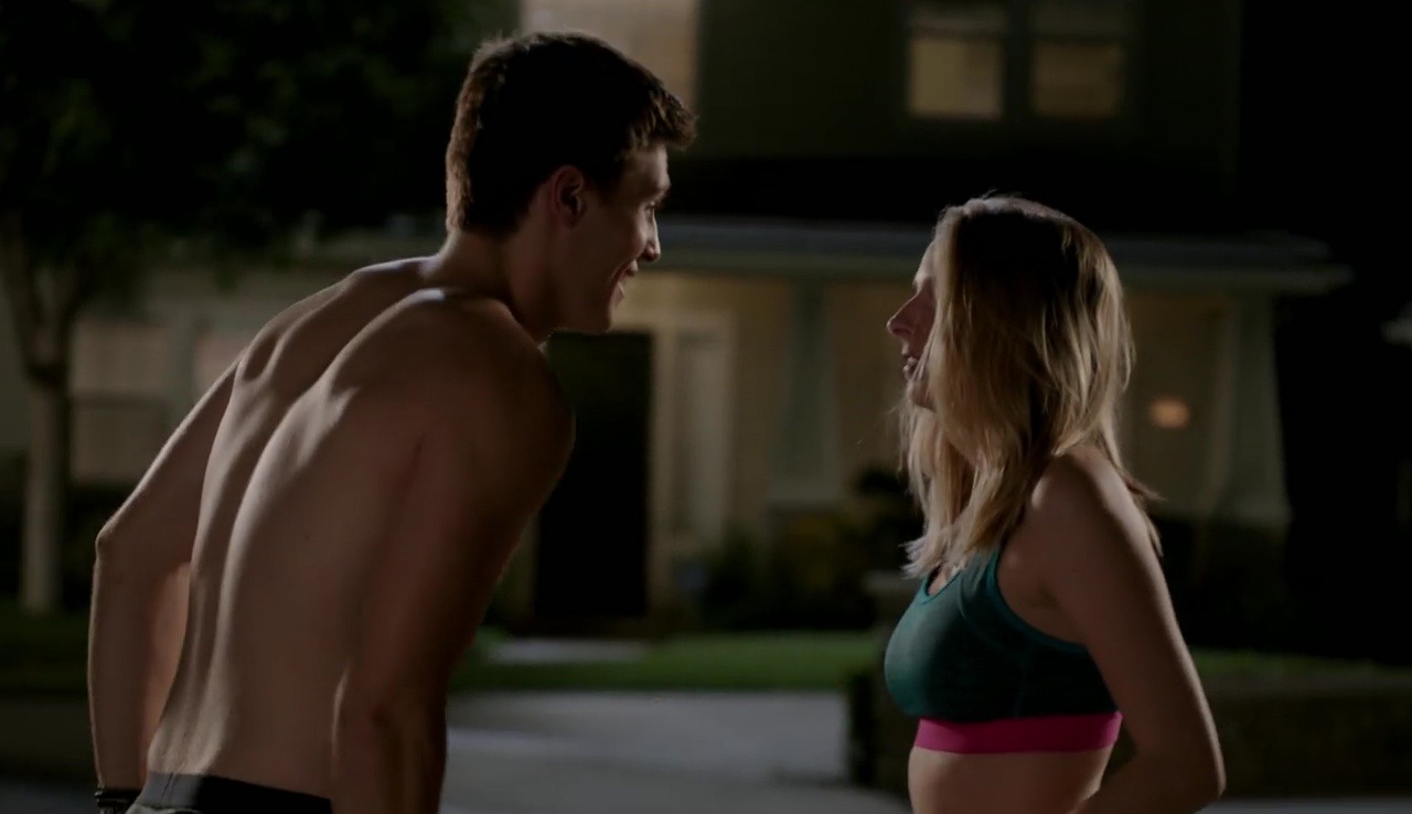 boycaps:Cameron Moulène shirtless again in “Foursome”