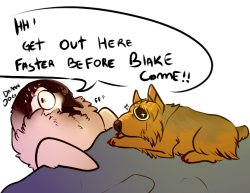 Ah, It Is Me Again ..Sending A Lil Doodle For Yah,Cuz The Doggy Is Cuteyorkie &Amp;Lt;3