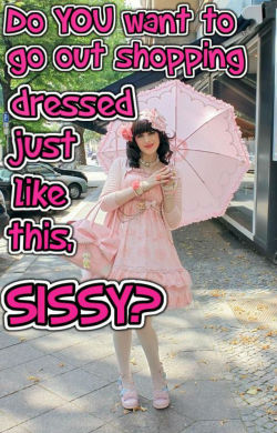 jenni-fairy:   Captions for sissy fags who