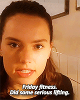 dailyswladies:  Daisy Ridley: Confused cause everyone keeps going on about us filming in Ireland and I’m over here like NO HUNZ WE IN SPACE 